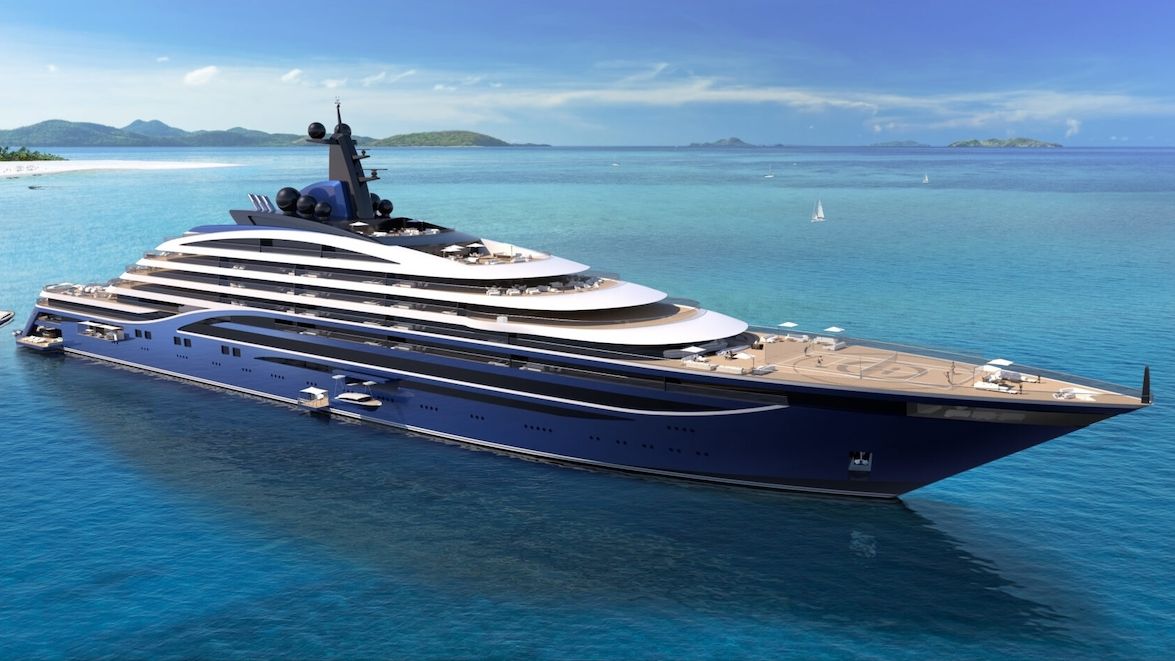 Největší jachta světa nabídne 39 luxusních bytů. Budou jen pro zvané